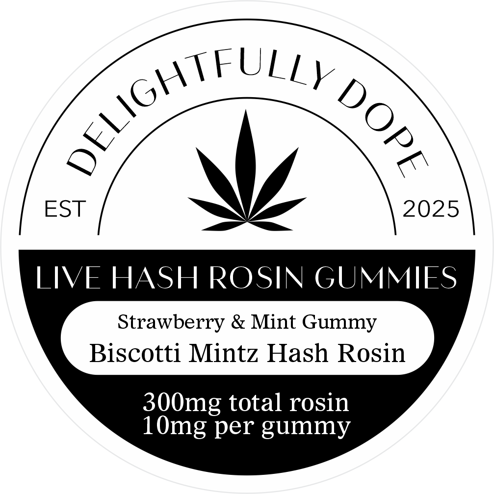 Delightfully Dope – Live Hash Rosin Gummies Collection