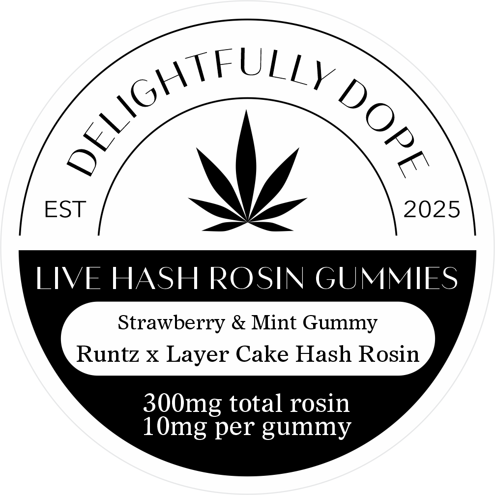 Delightfully Dope – Live Hash Rosin Gummies Collection