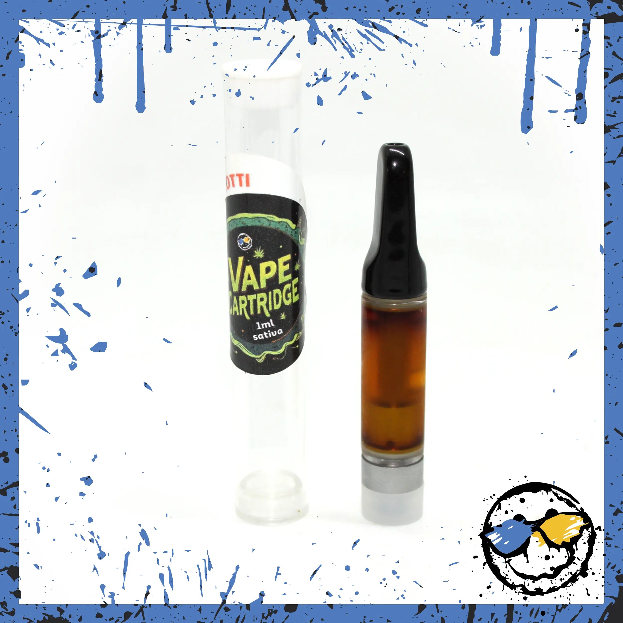 THC Vape Oil - 1ml Replacement Cart - Assorted