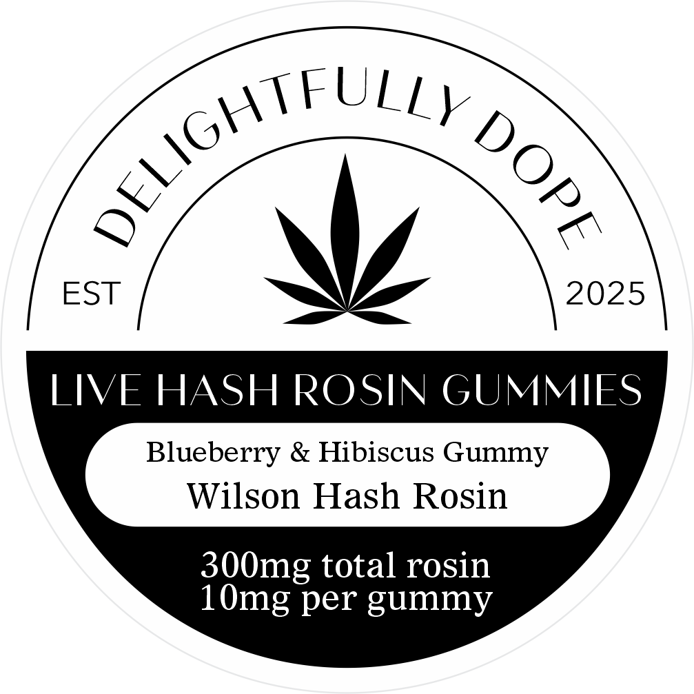 Delightfully Dope – Live Hash Rosin Gummies Collection